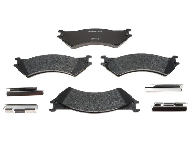 MGD802MH – R/M BRAKES Brake Pad, OE Replacement Metallic Includes Mounting Hardware